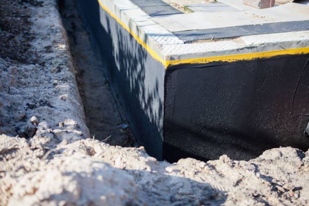 Professional Waterproofing technician working in Markham, VA
